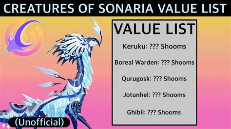 0 CorruptDarkVixen &183; 123 2022 No problem. . Creatures of sonaria worth list